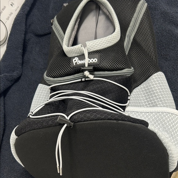 Pawaboo Black and Gray Small Pet Carrier - Picture 1 of 6